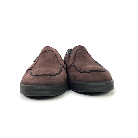 Mephisto LEILA Burgundy Suede Loafer - Picture 4 of 8